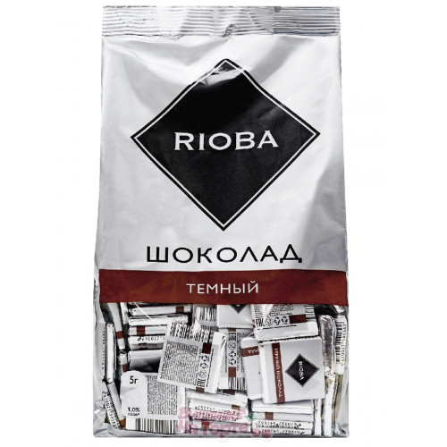 Шоколад темный Rioba, 800 г Шоколад темный Rioba, 800 г