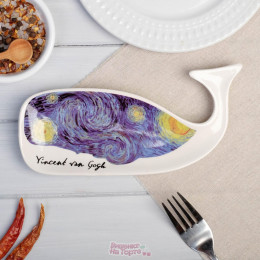 Тарелка "Van Gogh. Звездное небо" 20,5*9,5 см