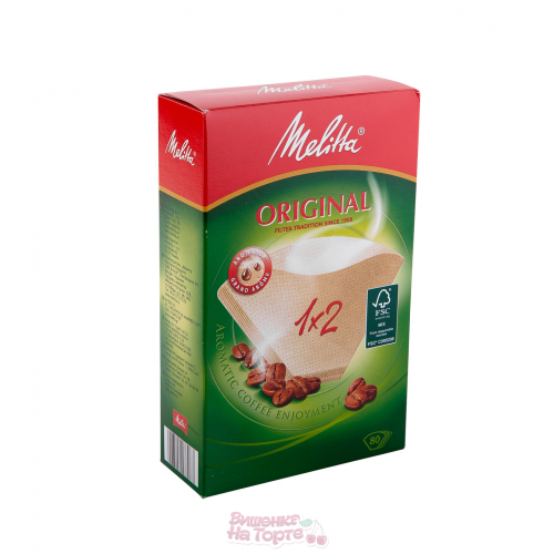 Фильтры для кофе Melitta 1/2, 80 шт Фильтры для кофе Melitta 1/2, 80 шт