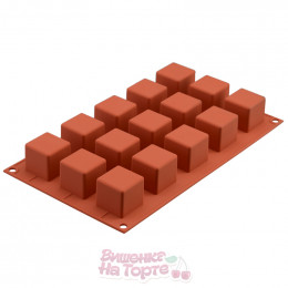 Форма силиконовая Cube, 15 ячеек